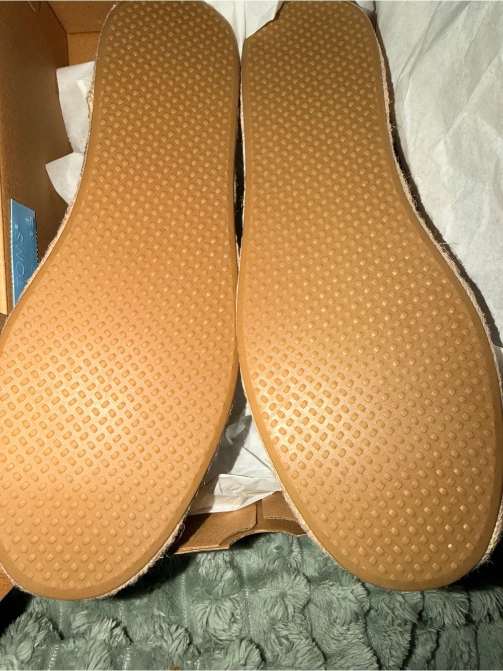 Toms black espadrille